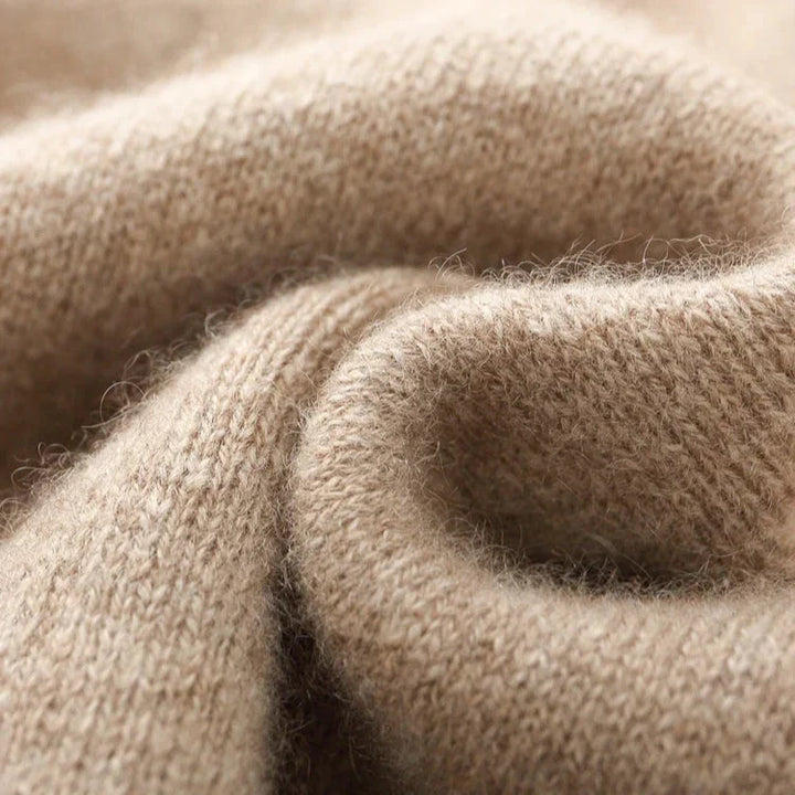 NOAM CASHMERE ZIP-UP CARDIGAN