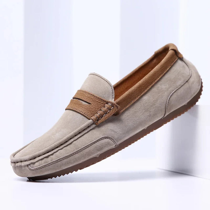 Authentic Suede Loafers