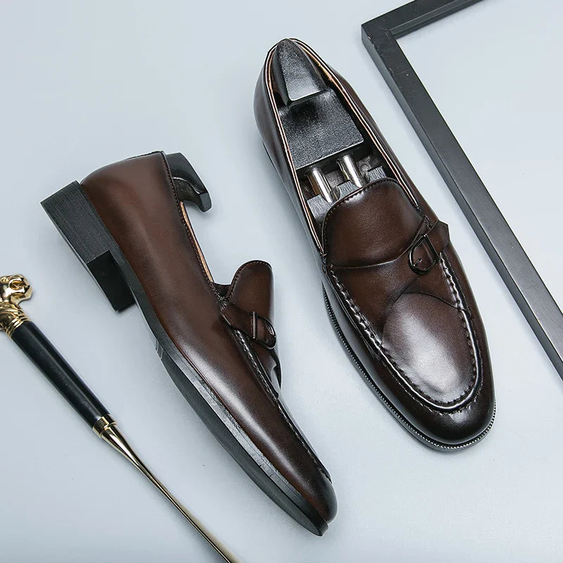 Montello Genuine Leather Loafers