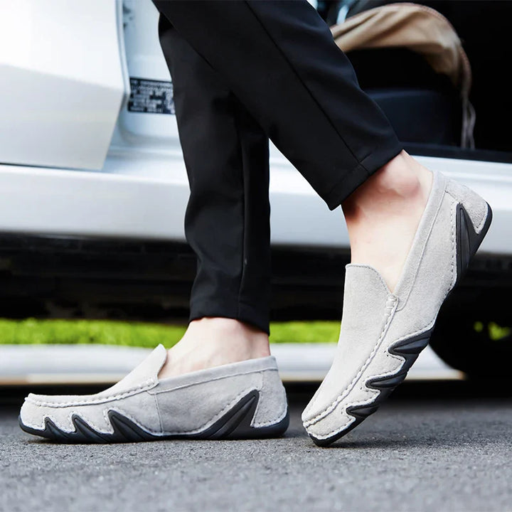 Alessandro Suede Slip-On Loafers