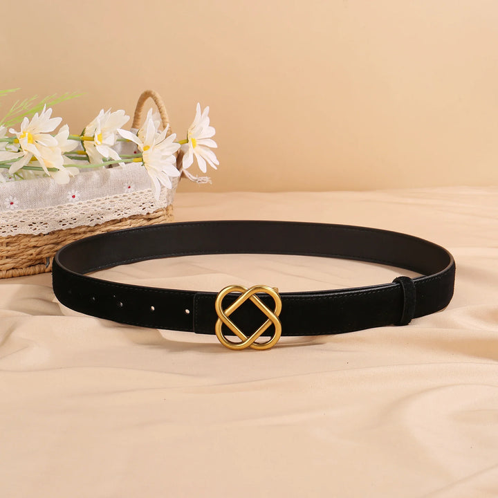 Everlyn Suede Loop Belt