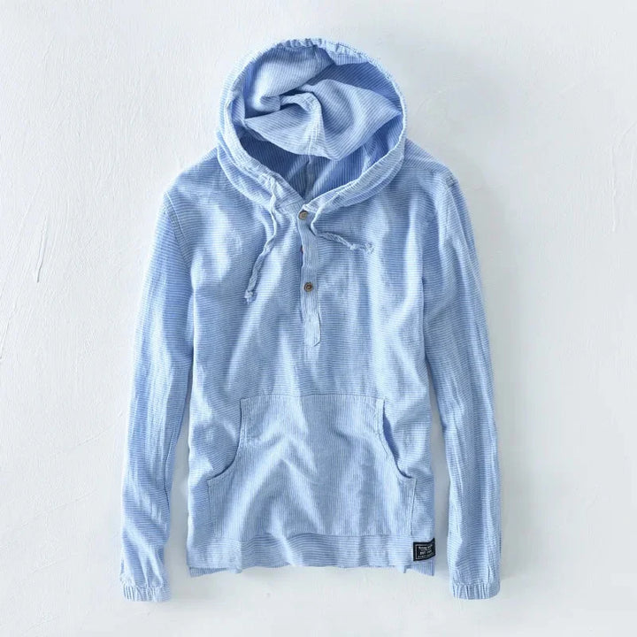 Casa Linen Pullover Hoodie