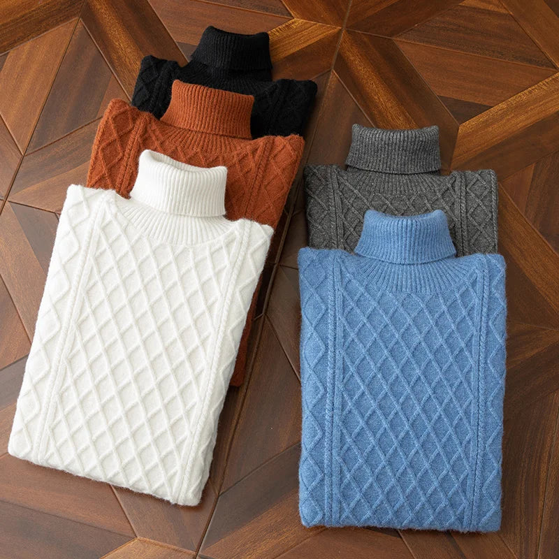 Sebastian Knit Turtleneck Sweater