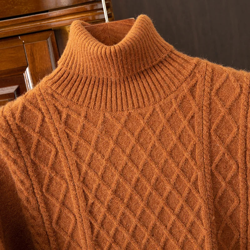 Sebastian Knit Turtleneck Sweater
