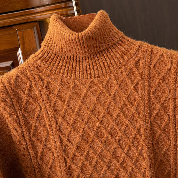Sebastian Knit Turtleneck Sweater