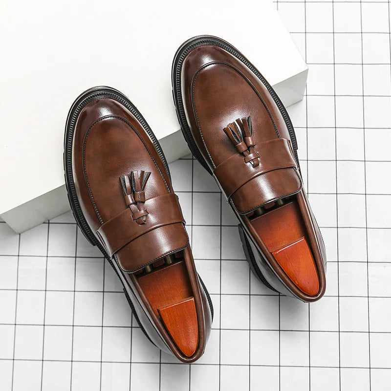 Cruz Authentic Leather Loafers