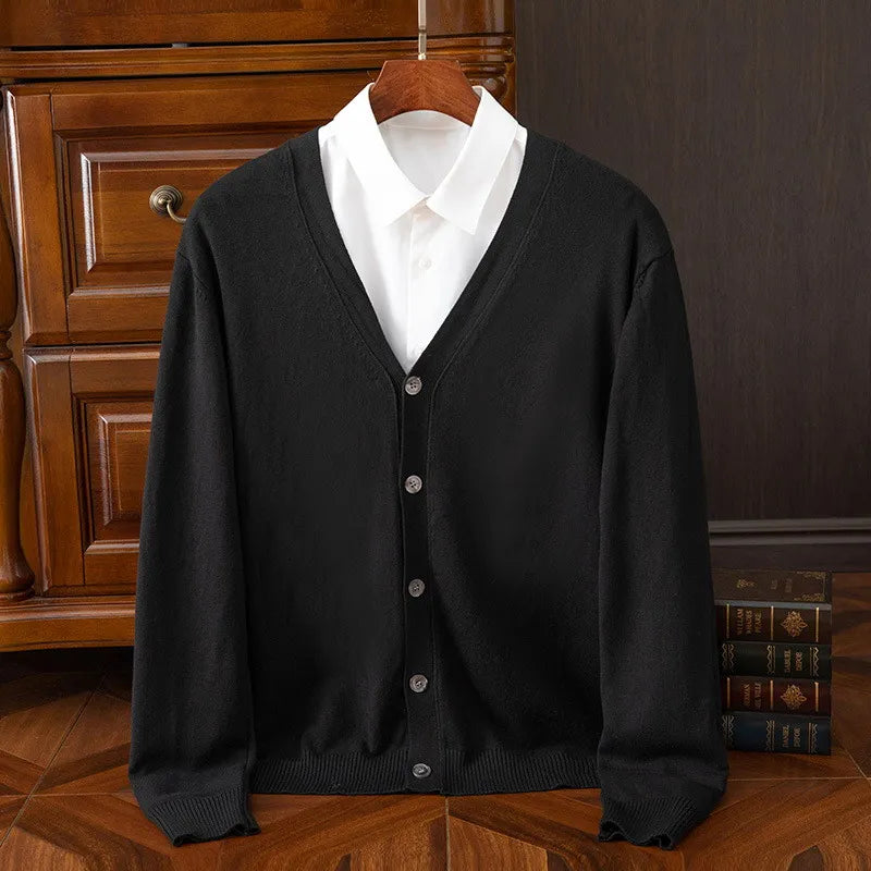 LEWIS LUXURY CASHMERE CARDIGAN