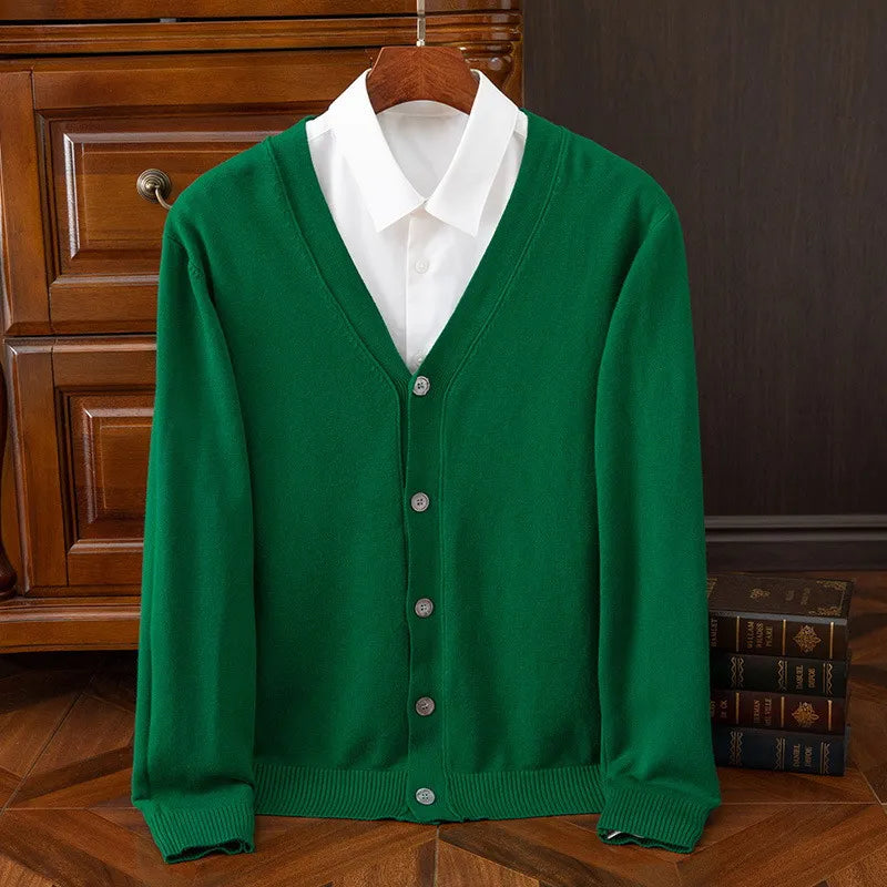LEWIS LUXURY CASHMERE CARDIGAN