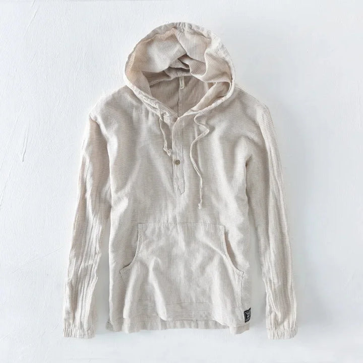 Casa Linen Pullover Hoodie