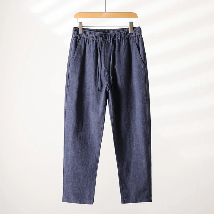 CASA COMFORT LINEN TROUSERS