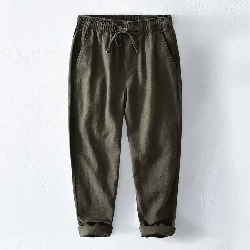 Elegant SIO Linen Trousers