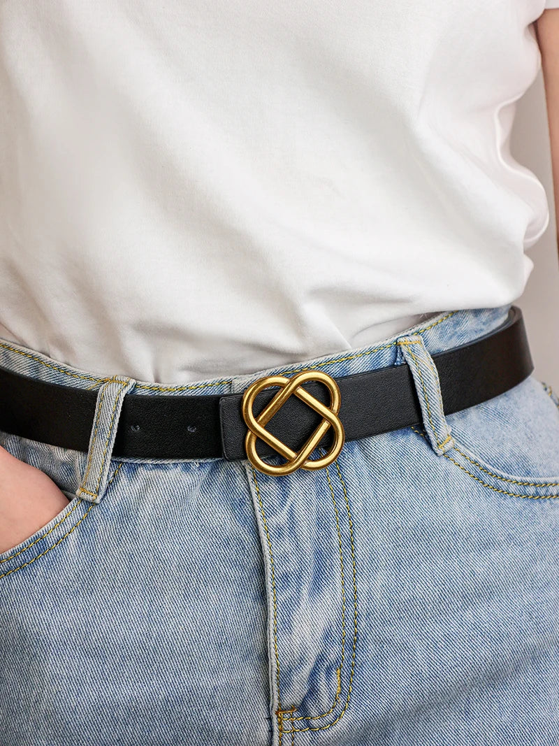 Everlyn Suede Loop Belt