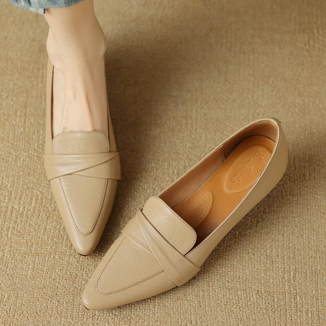 Naira Authentic Leather Heels