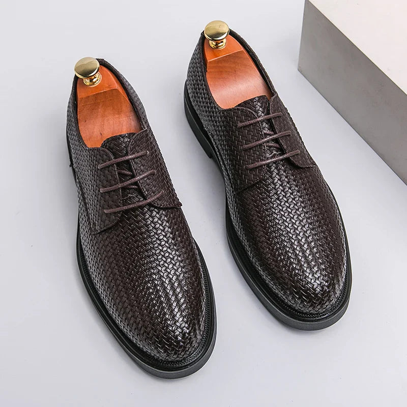 Santiago Authentic Leather Oxford Shoes