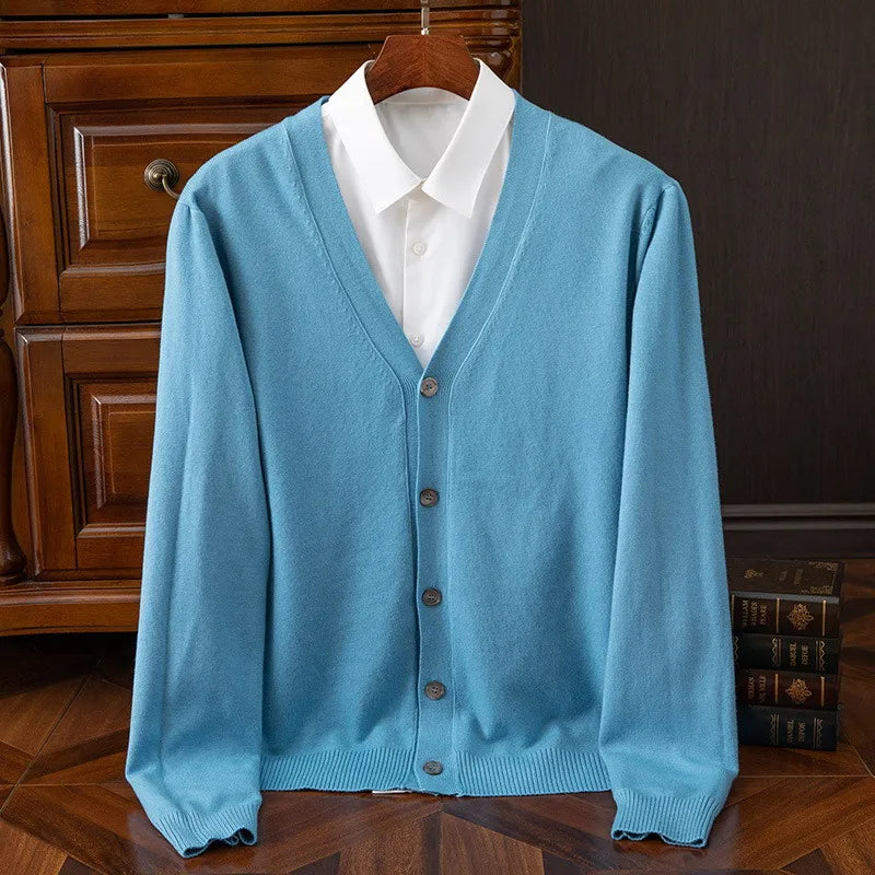 LEWIS LUXURY CASHMERE CARDIGAN