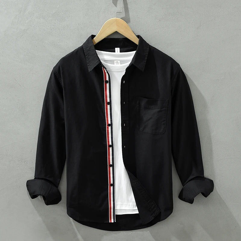 VINCE Linen Button-Up Shirt