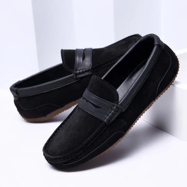 Authentic Suede Loafers