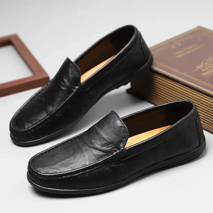 Genuine Leather Loafers for Men