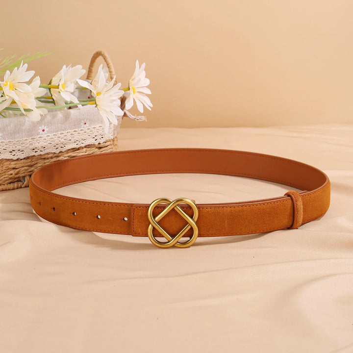 Everlyn Suede Loop Belt