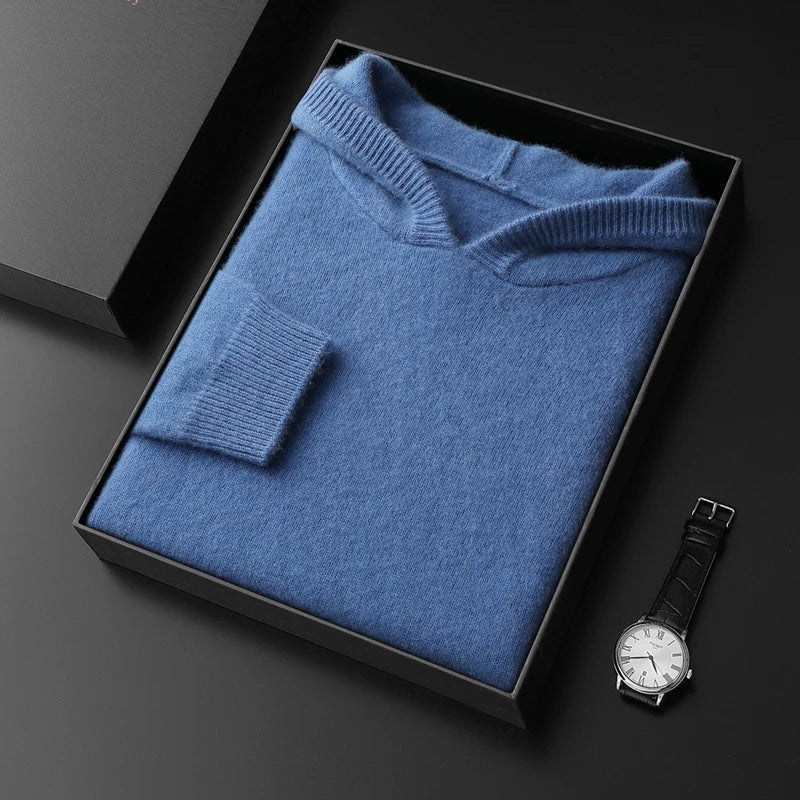 Marvin Cashmere Pullover Hoodie