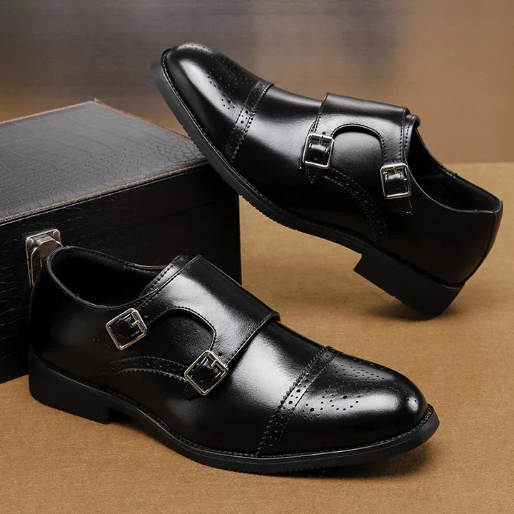 Antonio Double-Monk Strap Shoes