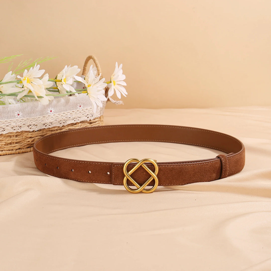 Everlyn Suede Loop Belt