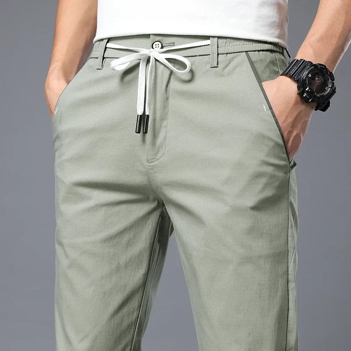 Sleek Slim Fit Trousers