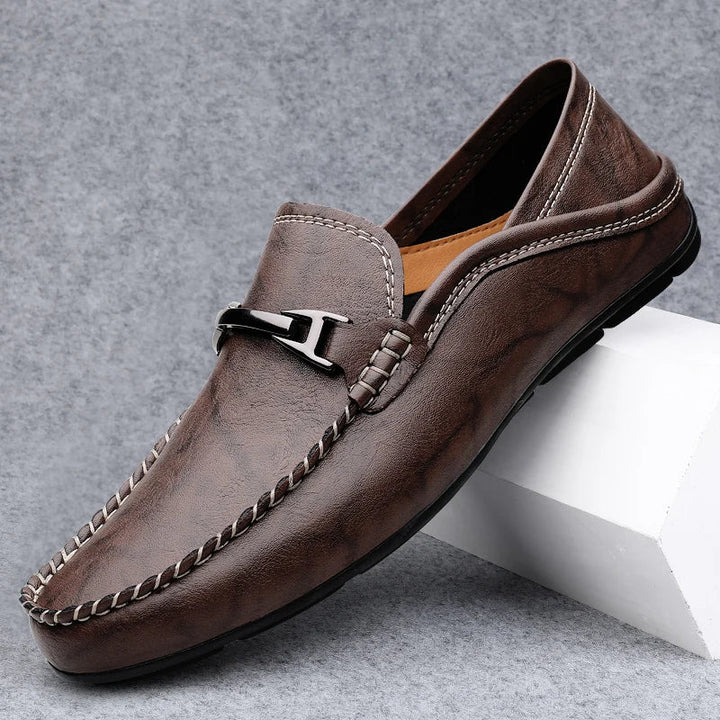 Miler Authentic Leather Loafers