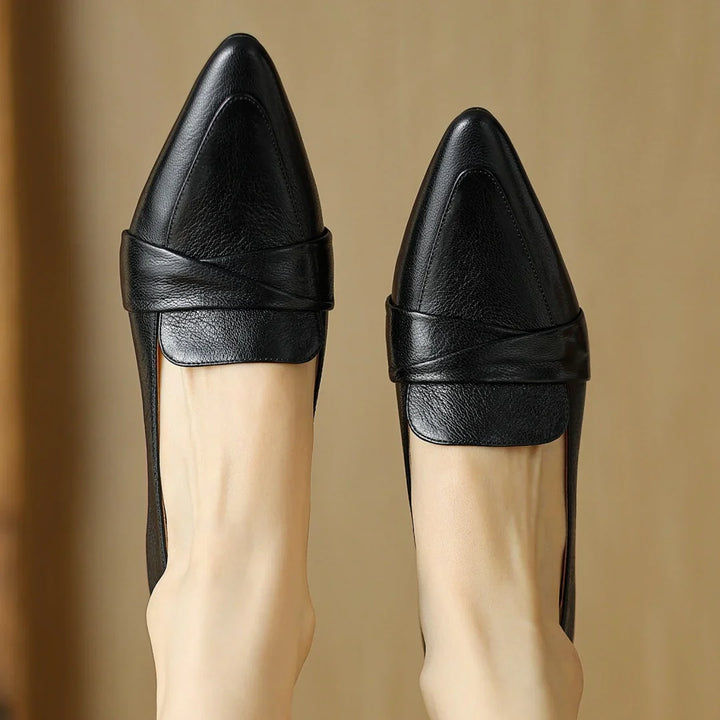Naira Authentic Leather Heels