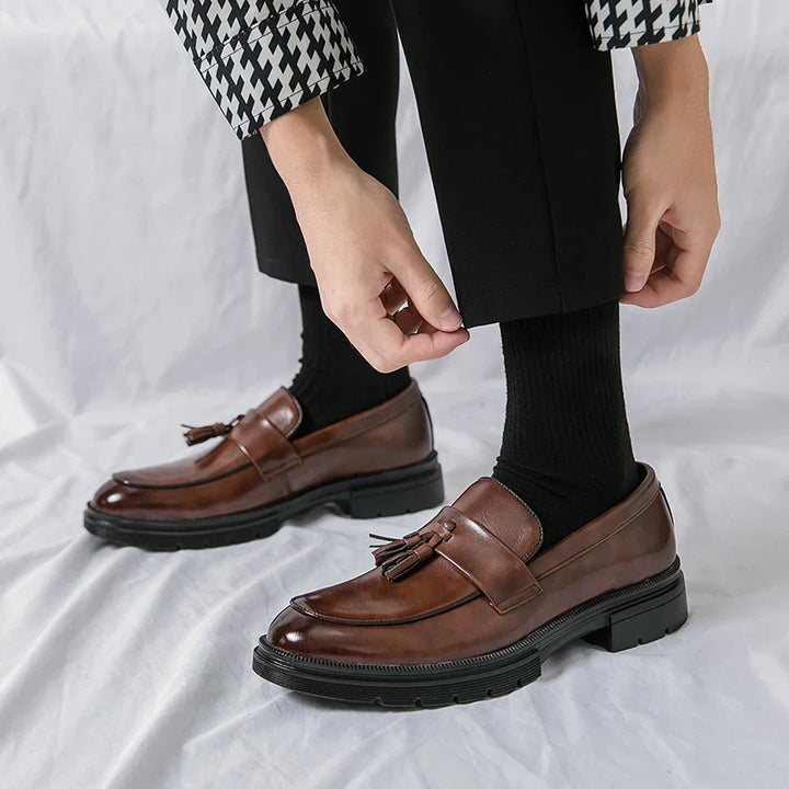 Cruz Authentic Leather Loafers