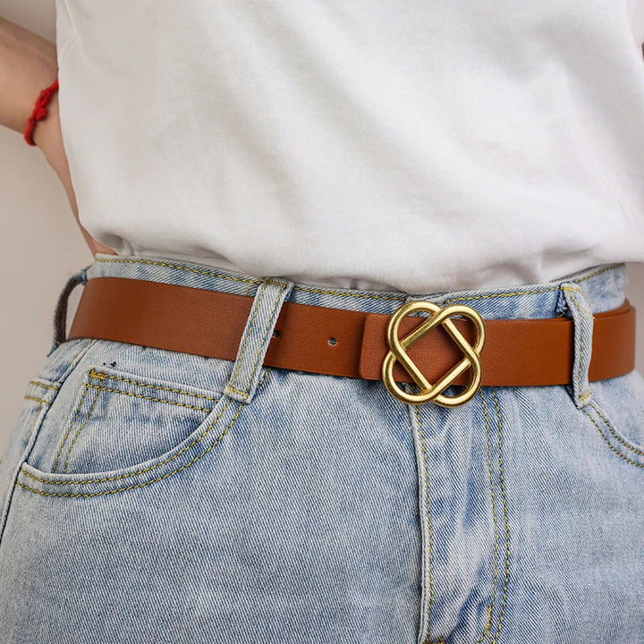 Everlyn Suede Loop Belt