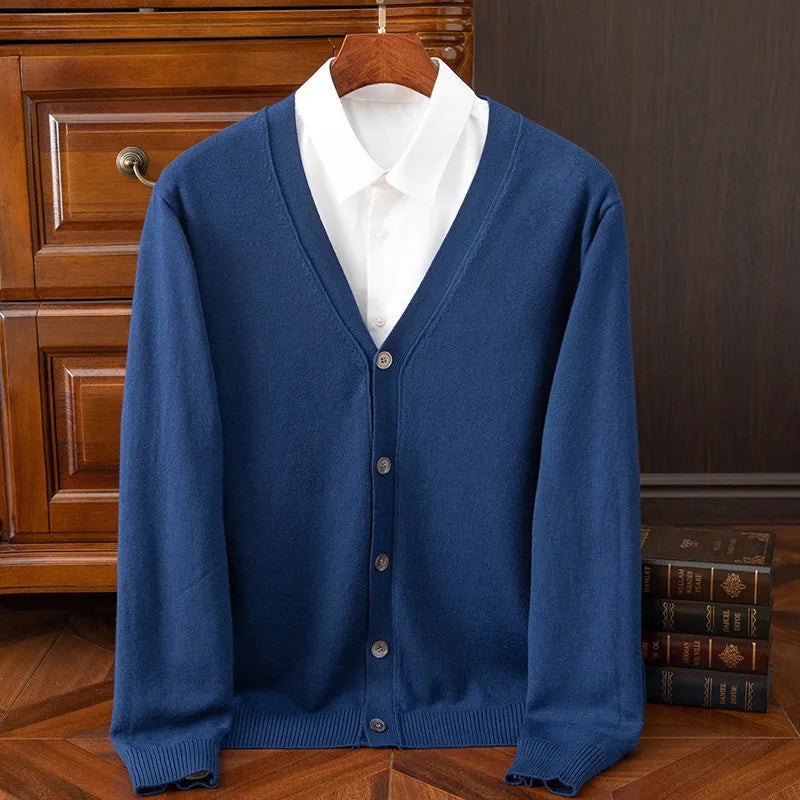 LEWIS LUXURY CASHMERE CARDIGAN