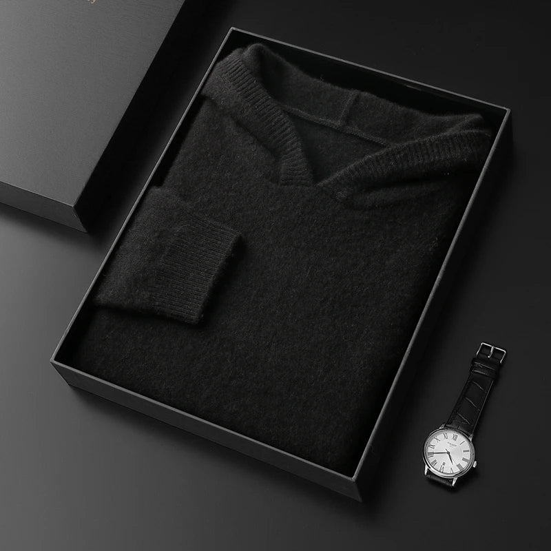 Marvin Cashmere Pullover Hoodie