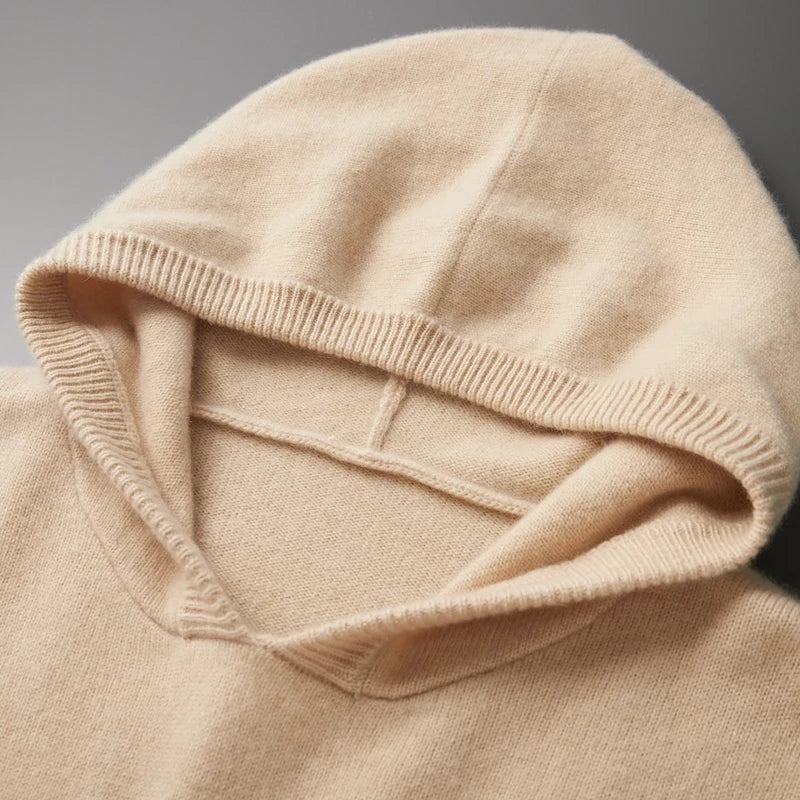 Marvin Cashmere Pullover Hoodie