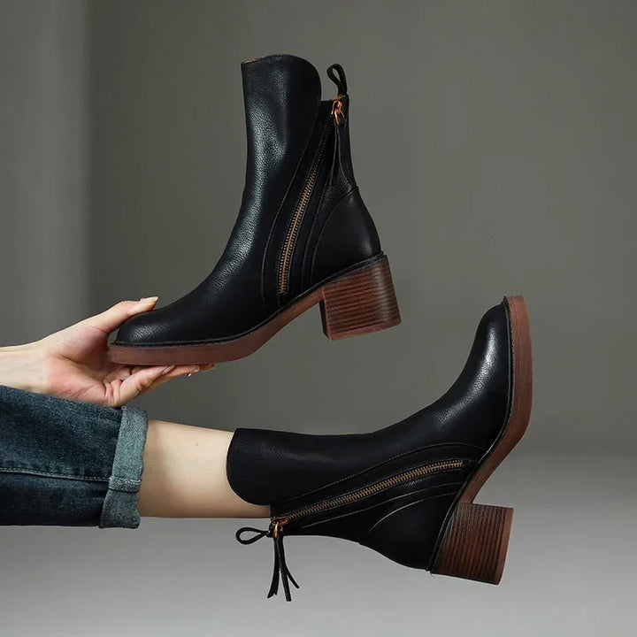 Élodie Leather Boot