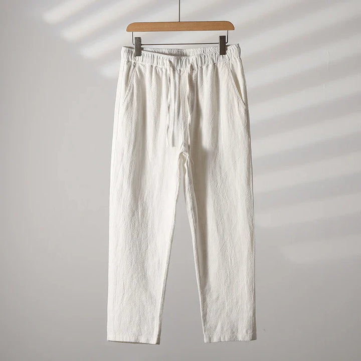 CASA COMFORT LINEN TROUSERS