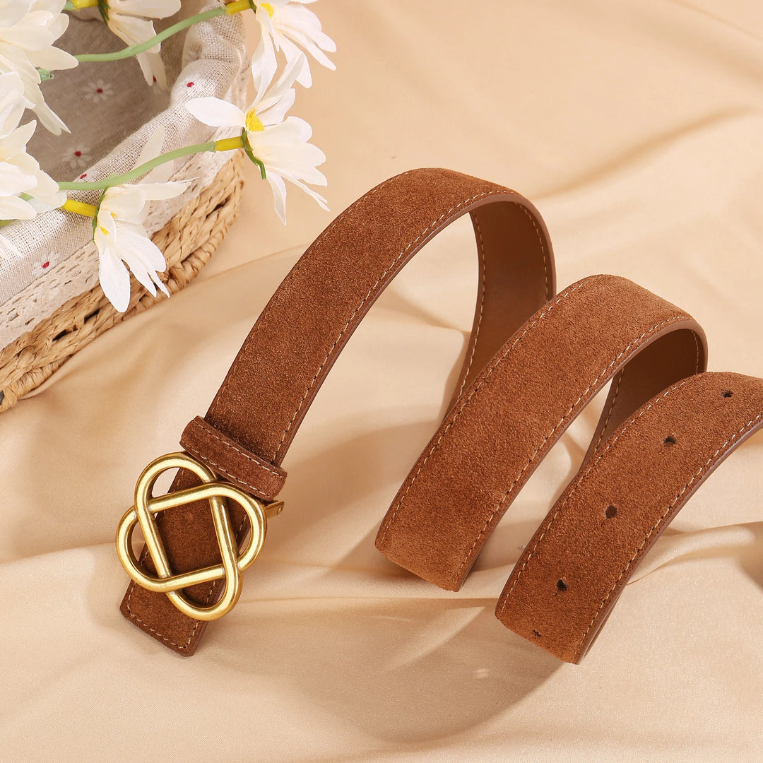 Everlyn Suede Loop Belt