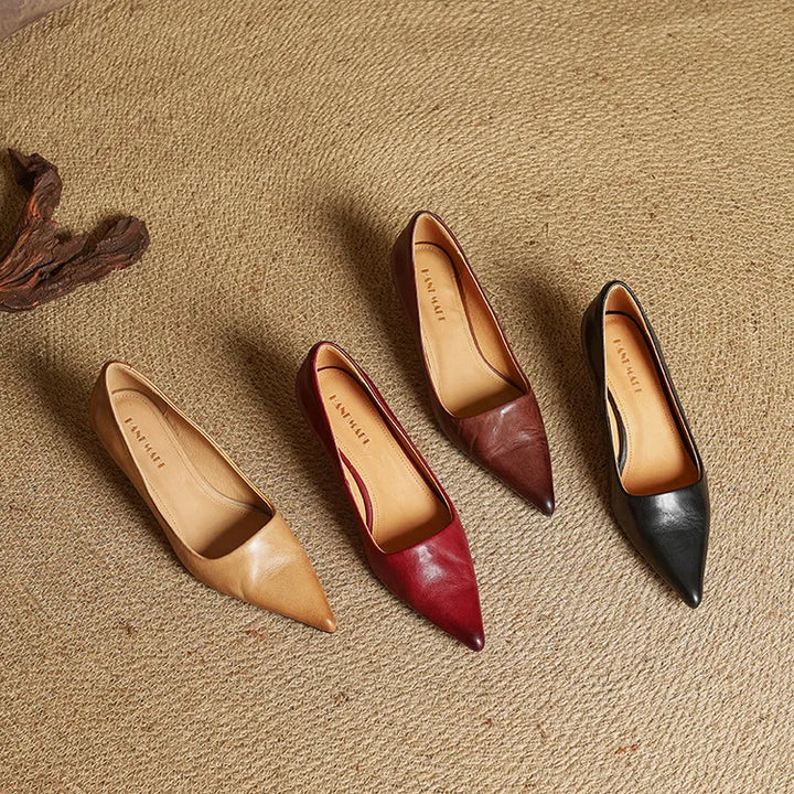 Anok Authentic Leather High Heels