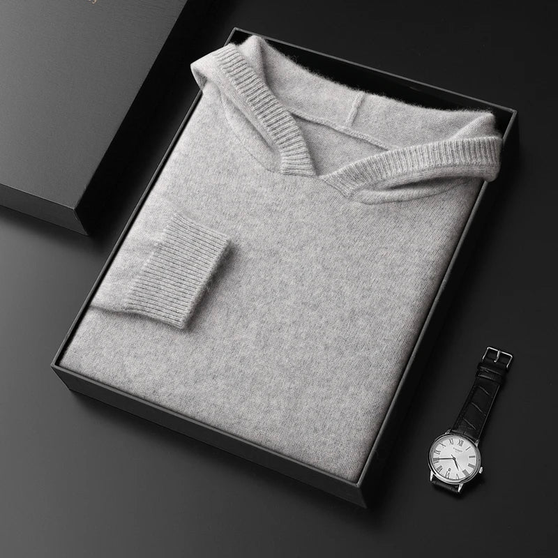 Marvin Cashmere Pullover Hoodie