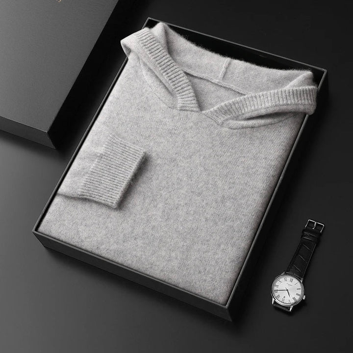 Marvin Cashmere Pullover Hoodie