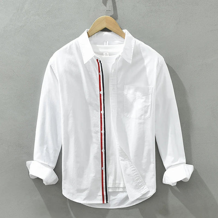 VINCE Linen Button-Up Shirt