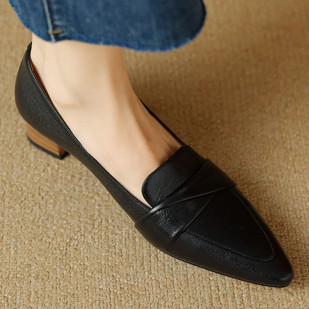 Naira Authentic Leather Heels