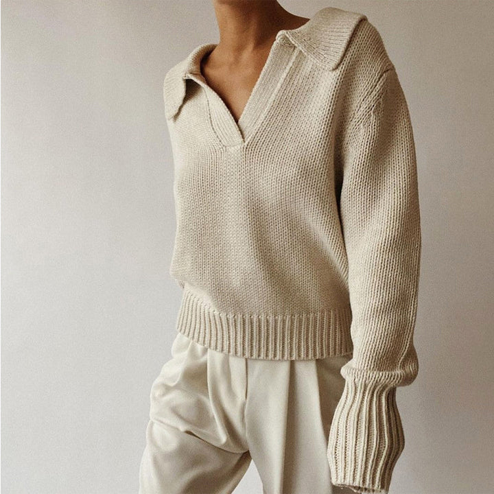 Riley Polo Sweater by Sofia Amoretti