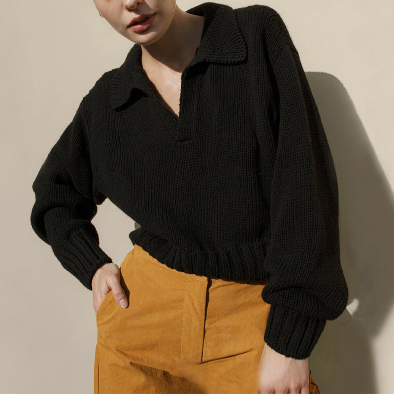 Riley Polo Sweater by Sofia Amoretti