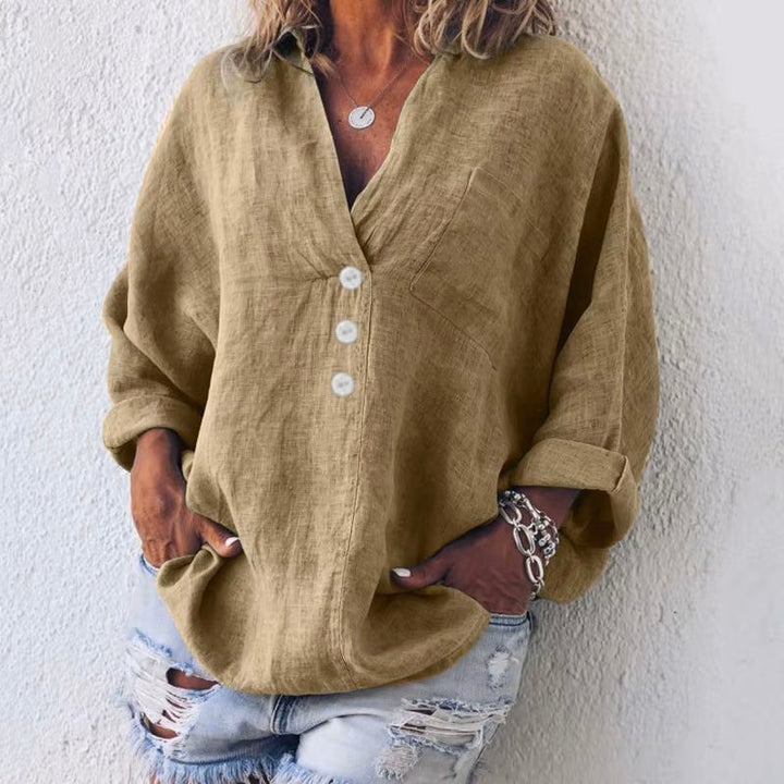 Valentina Rossi Linen Blouse from Tuscania