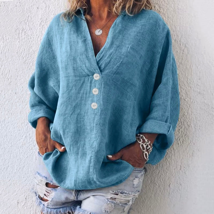 Valentina Rossi Linen Blouse from Tuscania