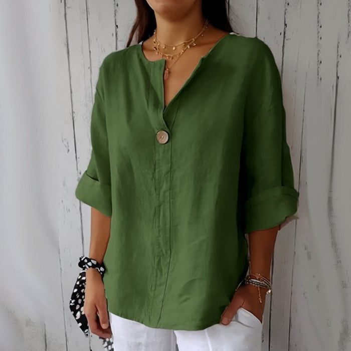 Valentina Rossi Linen Valence Blouse