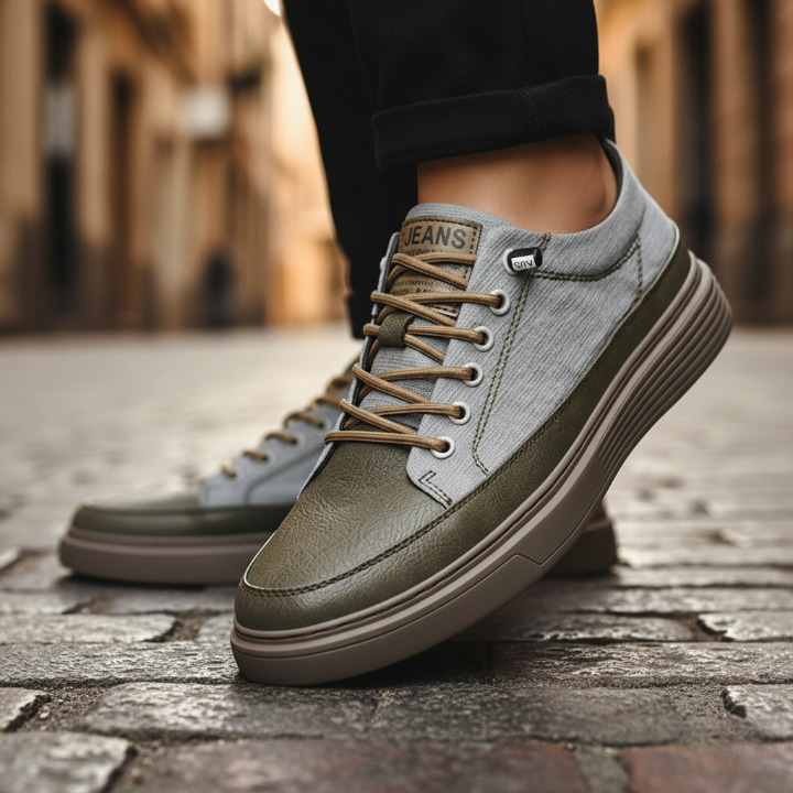 Ravenwood™ – Genuine Leather Sneakers