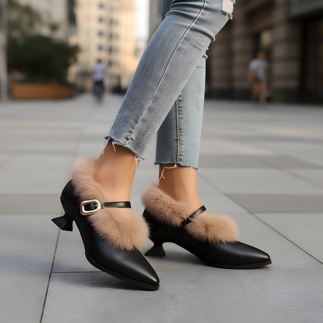 Velina Fur Heels