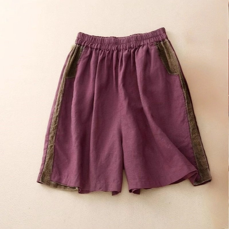 Amelia Linen Summer Shorts